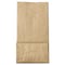 General Paper Bags, 52 lbs Cap., No 2, 8.13"w x 4.25"d x 9.75"h, Kraft, PK500 30902 - alternate 2